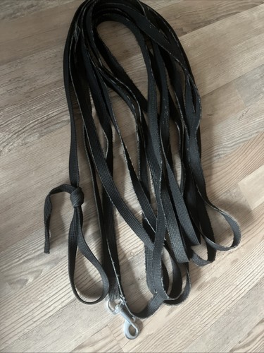 Lange schleppleine schwarz - schwarz, ca