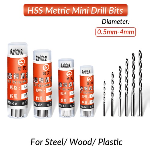Hss mini bohrer satz - hss, mini-