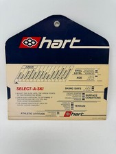 Vintage Hart Ski Selection