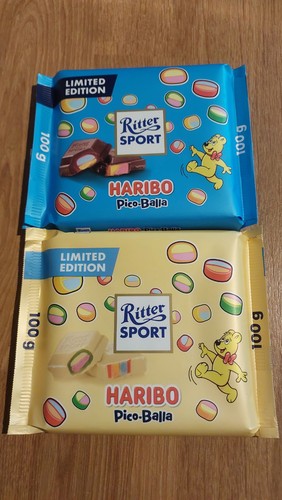 Ritter sport haribo pico balla - sport,