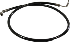 Hydraulic hose trim tilt for