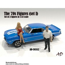 Figuren Set - 70`s Style #2  -  - American Diorama 1:43