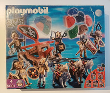 Playmobil Sammlung Set 5001 (4807,4808,4809,4810,4811,4812) Wolfsritter Gespann