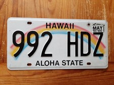 Originales USA Nummernschild