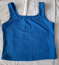 Top Sommer 36/S Blau Oberteil