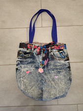 Jeanstasche, Umhängetasche, Beuteltasche, Shopper, Jeans Upcycling Nr.1