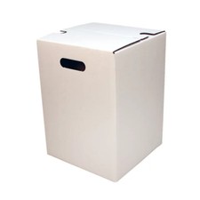 5 Stück Papphocker weiß 300