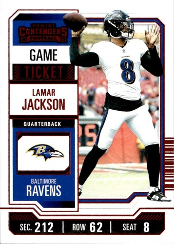 Lamar jackson 2023 - jackson, panini