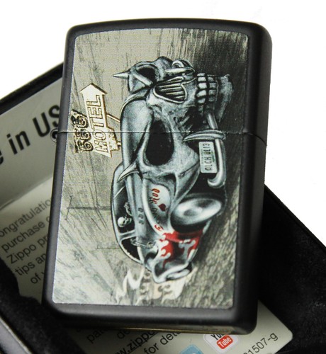 Zippo lighter ul13 death - zippo,