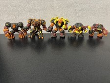 Gormiti Konvolut 5 Stück Volk des Vulkans