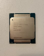 Intel Core I7-5820K CPU 6-Kern, 3.30GHz, LGA2011-v3