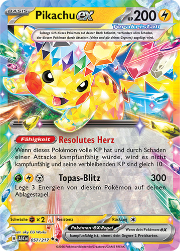 Pikachu ultra rare erhabene - rare,