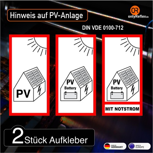Hinweis auf photovoltaik 2 - -,