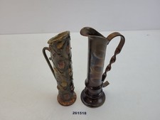 2x Vasen Eisen geschmiedet