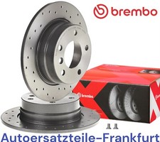 2x BREMBO Bremsscheiben HINTEN