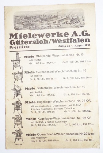 Miele werke gütersloh - miele,