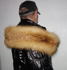 Fuchs Pelz Kapuze Kragen XXL