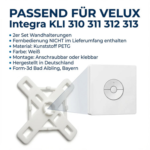 Ersatzteil 2st wandhalterungen - 2st,