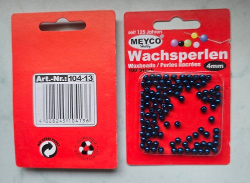 Meyco wachsperlen in - meyco, mm