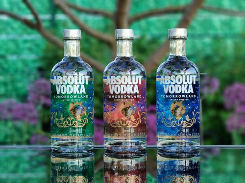 Absolut vodka tomorrowland - absolut,