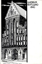 Künstler Ak Hansestadt