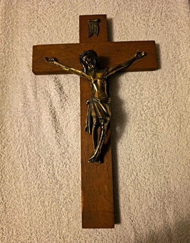 Holz kruzifix wandkreuz mit - kruzifix,