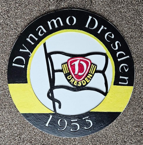 Dynamo dresden blechschild - sg,