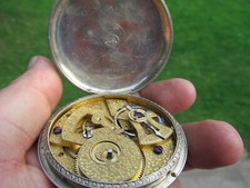 60 MM XXXL Chinese Duplex TASCHENUHR MIT STOPP FUNKTION SELTEN 161124-SPZ1