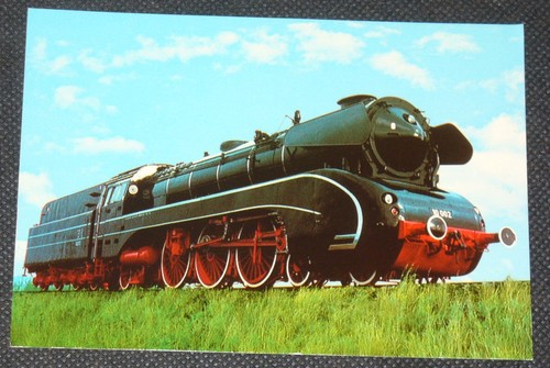 Postkarte eisenbahn - eisenbahn,