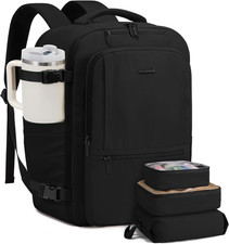 LOVEVOOK Reiserucksack 50L Groß Handgepäck Flugzeug 18 Zoll Laptopfach Wasserdic