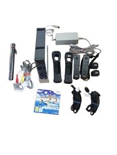 Nintendo Wii Spielekonsole Schwarz + Wii Sports Resort