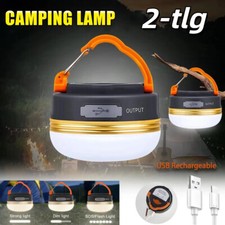 2x Mini Camping-Lampe