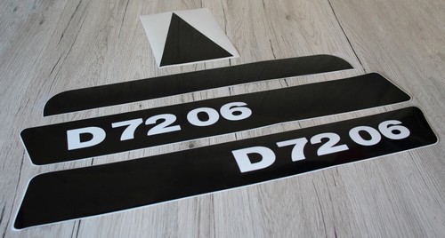 Deutz d7206 aufkleber lang - d7206,
