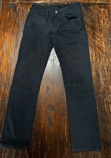 G-Star RAW Damen Jeans Straight Fit Schwarz Gr. 26/30 – gepflegter Zustand