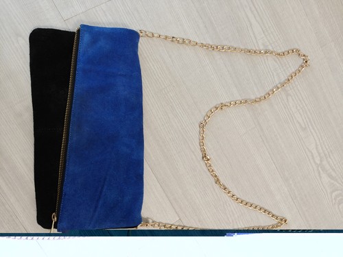 Umhängetasche schwarz blau - umhängetasche,