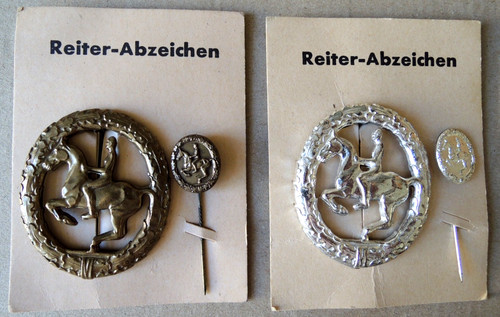 Reiter abzeichen - -,