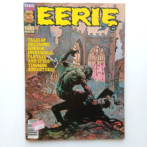 Eerie 124 frazetta - eerie, (1981)