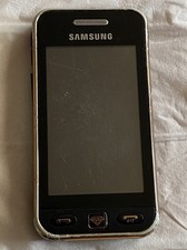 Samsung Star (S5230) black gold/bronze / gebraucht / defekt? Ohne Ladekabel