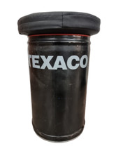 TEXACO Ölfass Fasshocker + Aufbewahrungsbox Retro Patina Shabby Chic Vintage