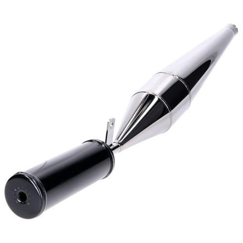 Chrom schwarz auspuff 28mm - auspuff,