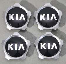 4 x Original KIA GT Nabenkappen Felgendeckel Nabendeckel 52960-J7550 Silber