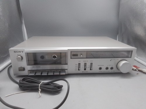 Sony stereo cassette deck - sony,