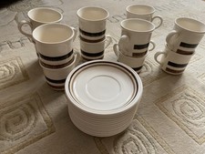 Coloroll biltons England 12 Tassen Und Unterteller