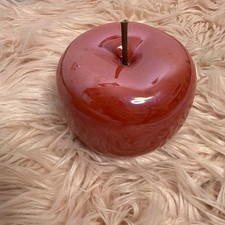 Spardose Keramik Apfel Groß XL Rot Hochglanz  Deko/Geschenk/Hochzeit/Geburt