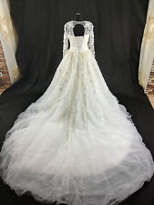 Luxus Brautkleid Hochzeitskleid weiß Kleid Braut