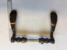 Drückerpaar Messing Vierkant 8 mm 