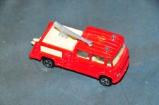 Majorette Mercedes Benz 409D Doka Pompier Aeropuerte SELTEN RARE 509