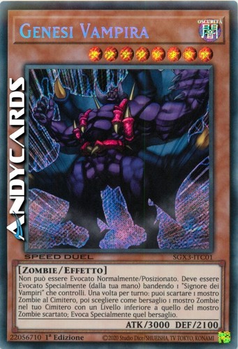 Genesi vampire - (speed, duel)