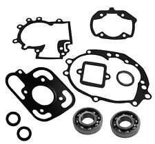 Kurbelwellenlager Set + Motor Dichtsatz V1 für Peugeot Jetforce 50 / Ludix 50 2T