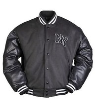 NY Baseball Jacke mit Patch
